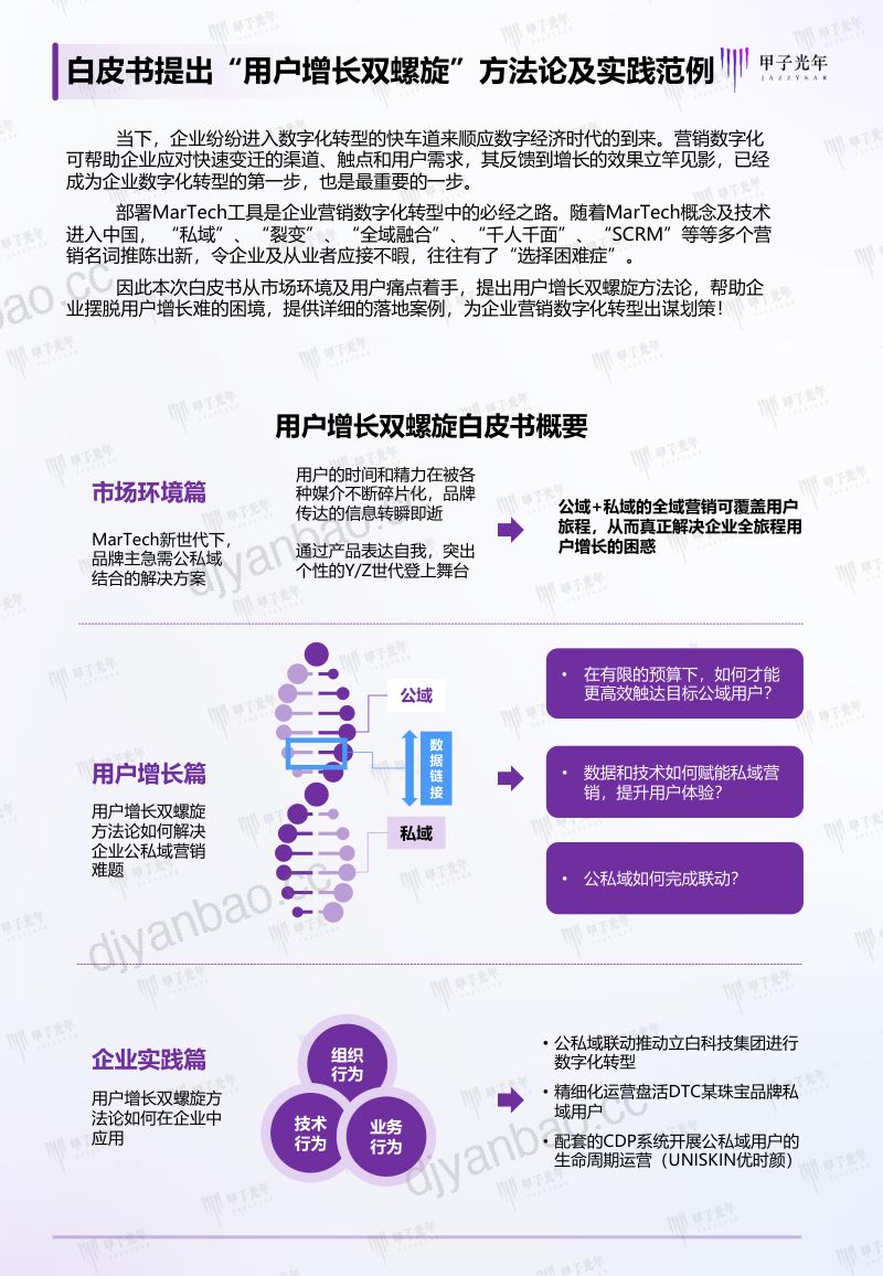 甲子光年:2022用户增长双螺旋白皮书(35页) 第3页
