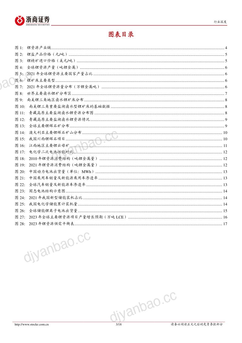 有色金属行业深度报告:锂行业深度2023年供给增量全面排查-221214(18页) 第3页