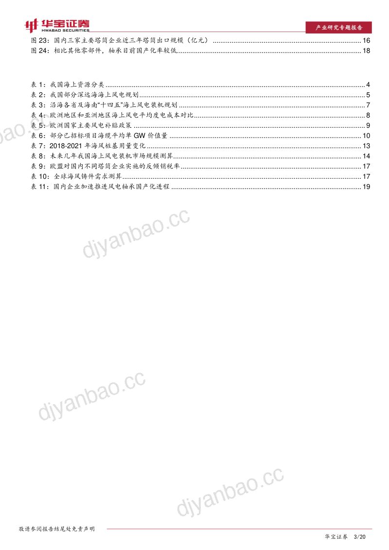 风电行业深度报告:海风23年高景气显现深远海+出海带动投资机会-221227(20页) 第3页