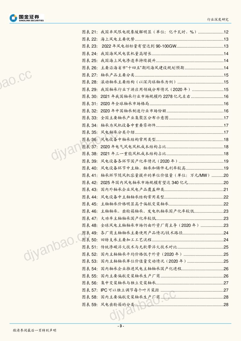 风电轴承行业：风起初春风电轴承步入国产化深水区-230111（41页） 第3页