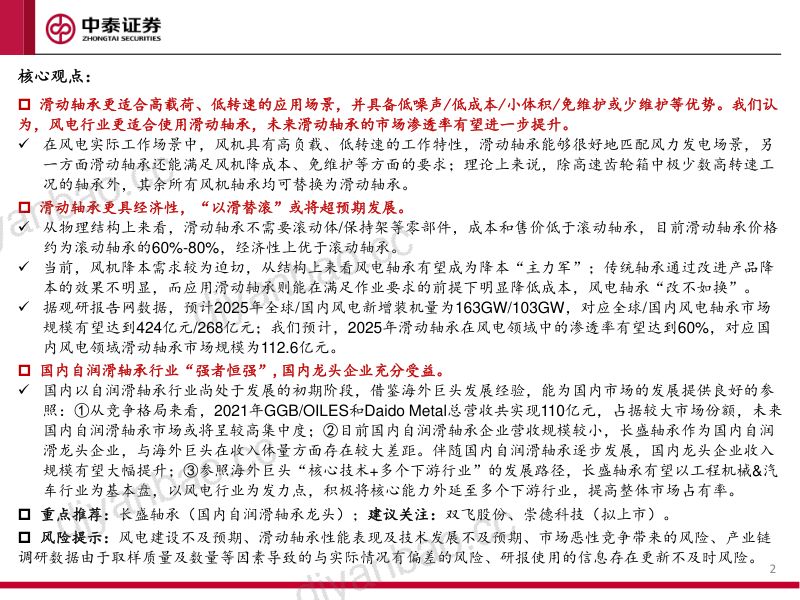 滑动轴承行业深度报告：风电带来新机遇以滑替滚迎来黄金发展期-230112（40页） 第2页