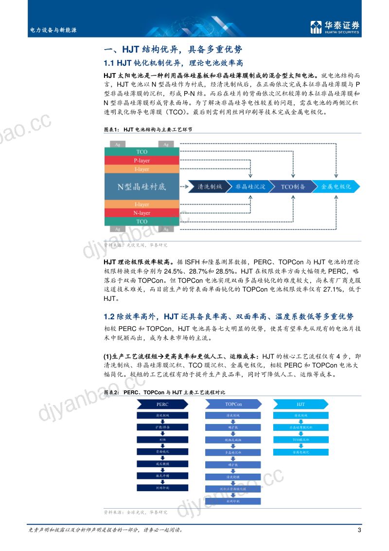 电力设备与新能源行业光伏新技术系列之一:异质结-230127(25页) 第3页