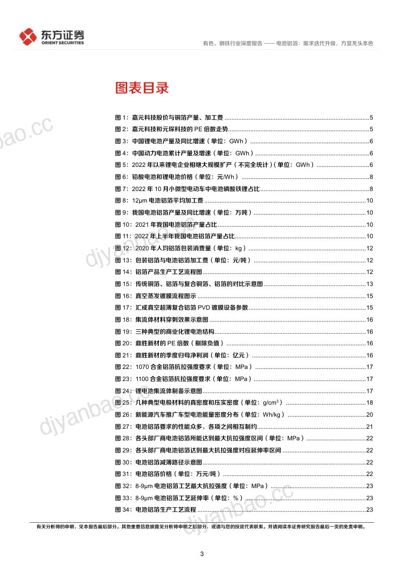有色、钢铁行业新材料系列报告④:电池铝箔需求迭代升级方显龙头本色-230212(28页) 第3页