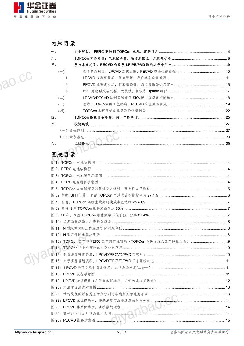 TOPCon设备行业深度报告：TOPCon大规模量产PECVD成为主流工艺-230208（31页） 第2页