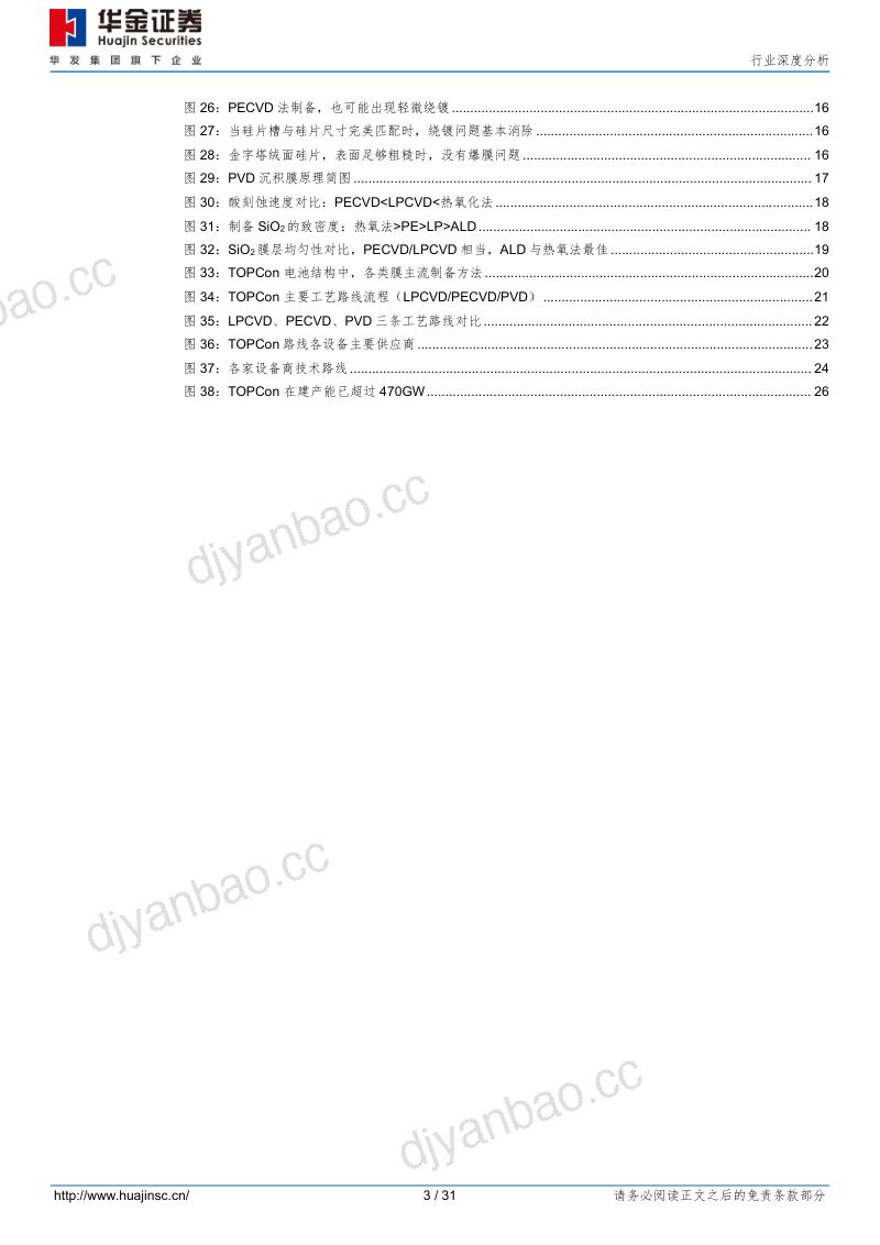 TOPCon设备行业深度报告：TOPCon大规模量产PECVD成为主流工艺-230208（31页） 第3页