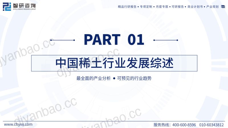 智研咨询:2023年中国稀土产业运行态势及发展趋势研究报告(54页) 第3页