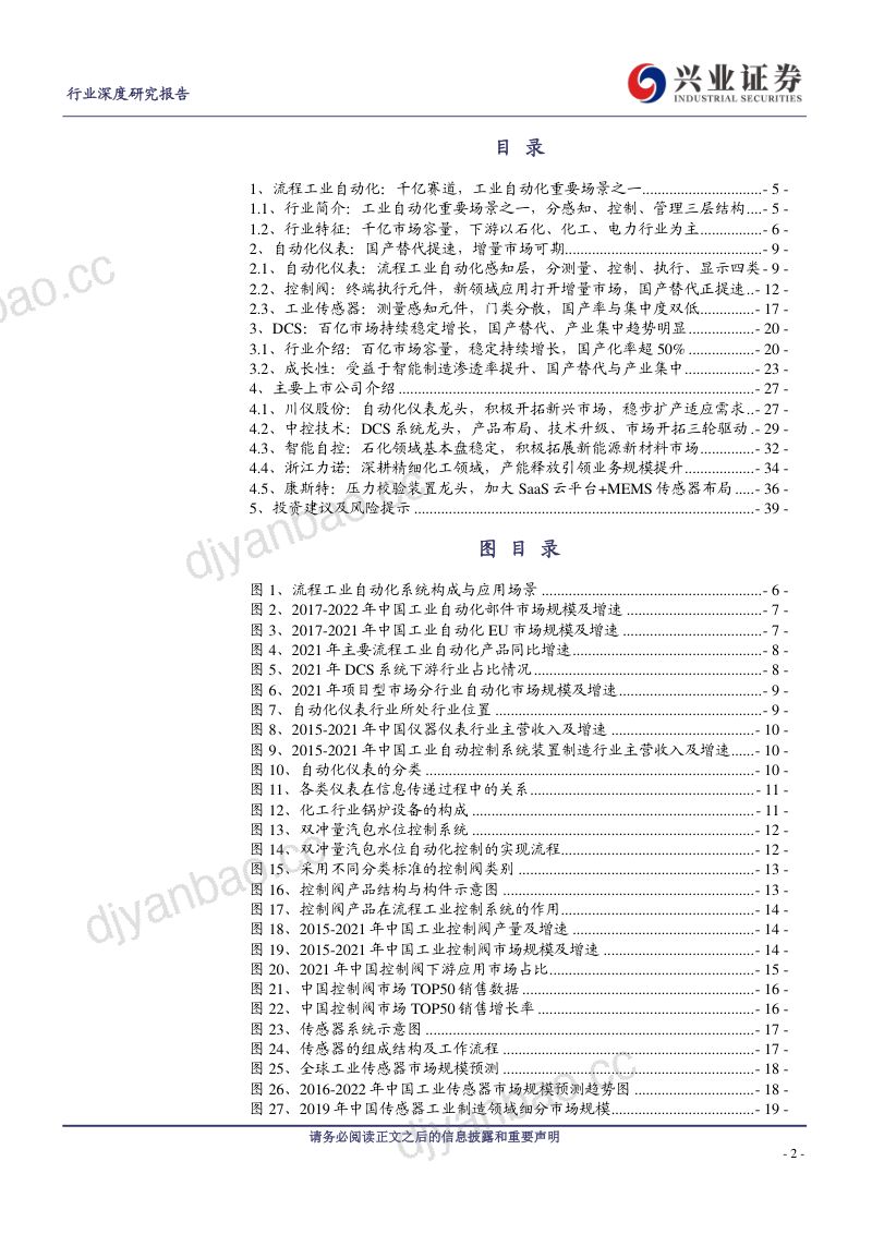 机械行业流程工业自动化深度报告:千亿市场容量下游投资旺盛、国产替代提速、新兴市场涌现-230310(41页) 第2页