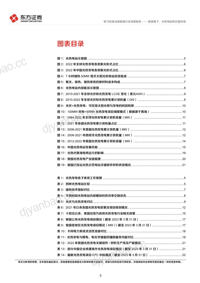电力设备及新能源行业光热发电专题报告1：新视角下光热电站的价值发现-230412（29页） 第3页