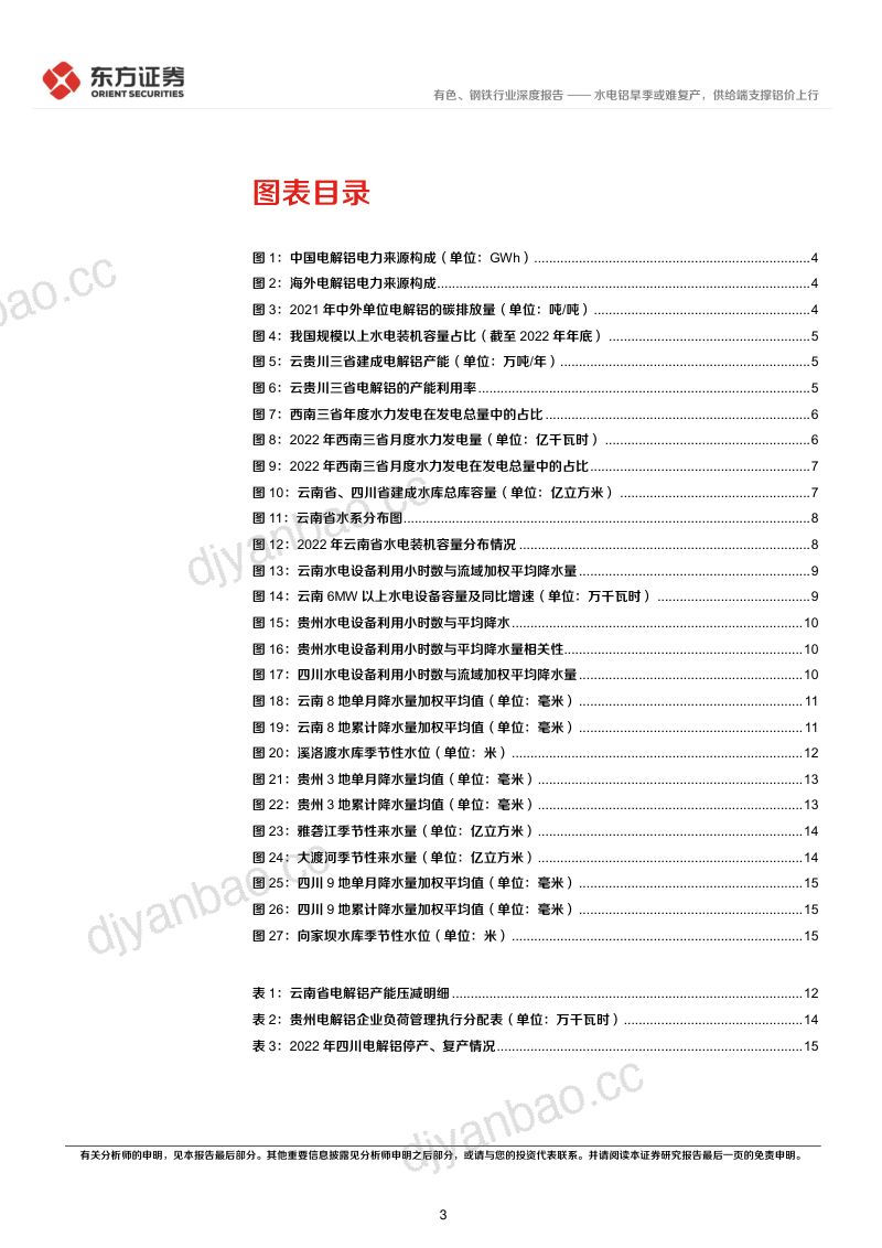 铝行业深度报告④:水电铝旱季或难复产供给端支撑铝价上行-230418(18页) 第3页