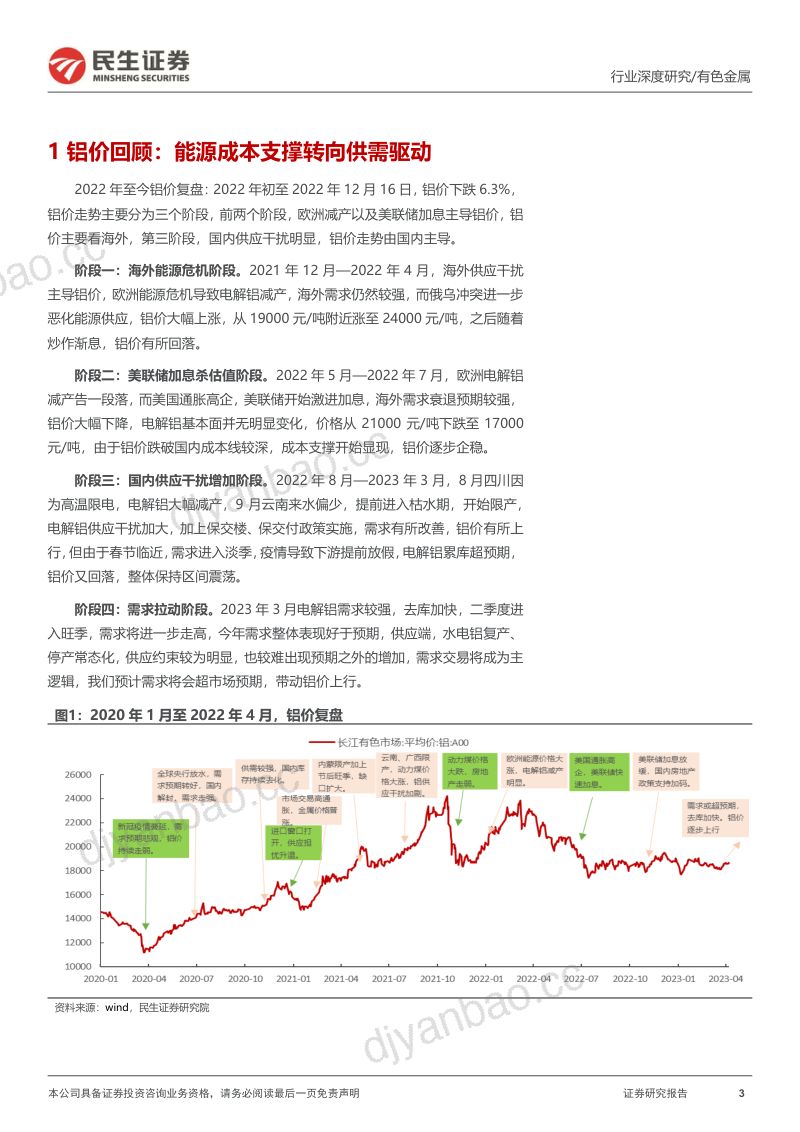 电解铝行业深度报告：乍暖还寒曙光已现-230505（45页） 第3页