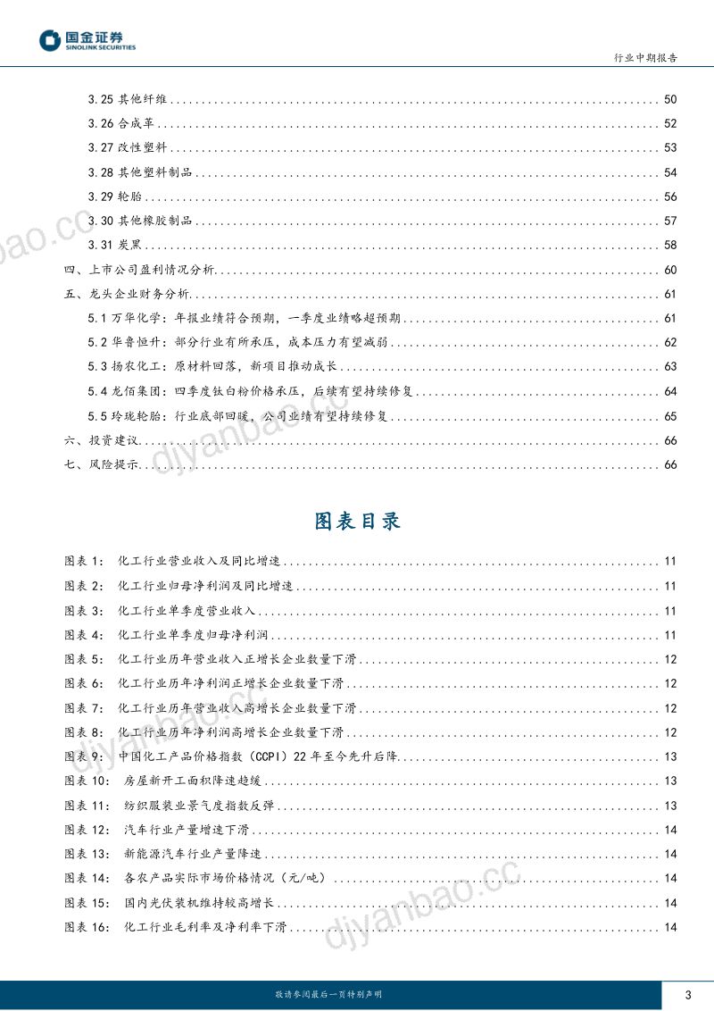 基础化工行业中期报告：化工产品景气回落静待底部反转-230506（68页） 第3页