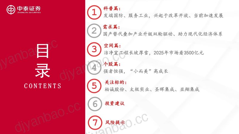 洁净室工程行业专题报告：服务现代化产业体系双轮驱动、长坡厚雪-230512（36页） 第2页