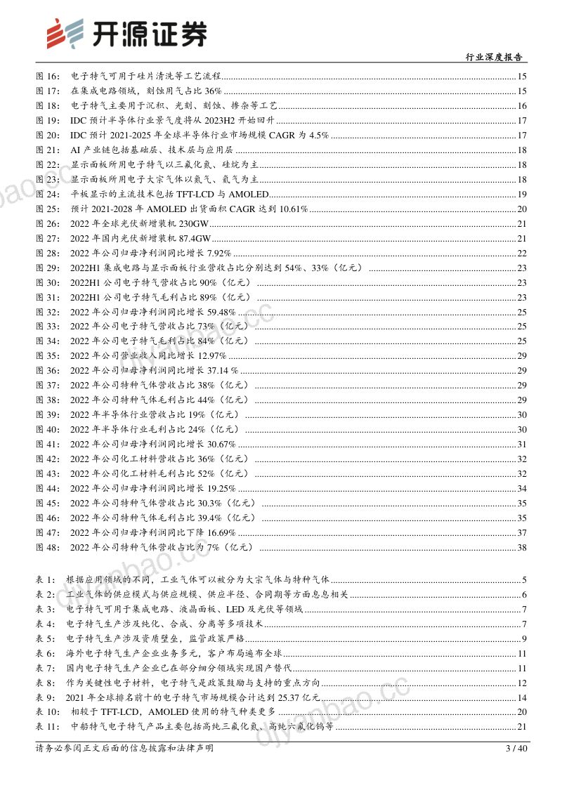 基础化工行业深度报告:电子特气迎风起国产替代正当时-230518(40页) 第3页