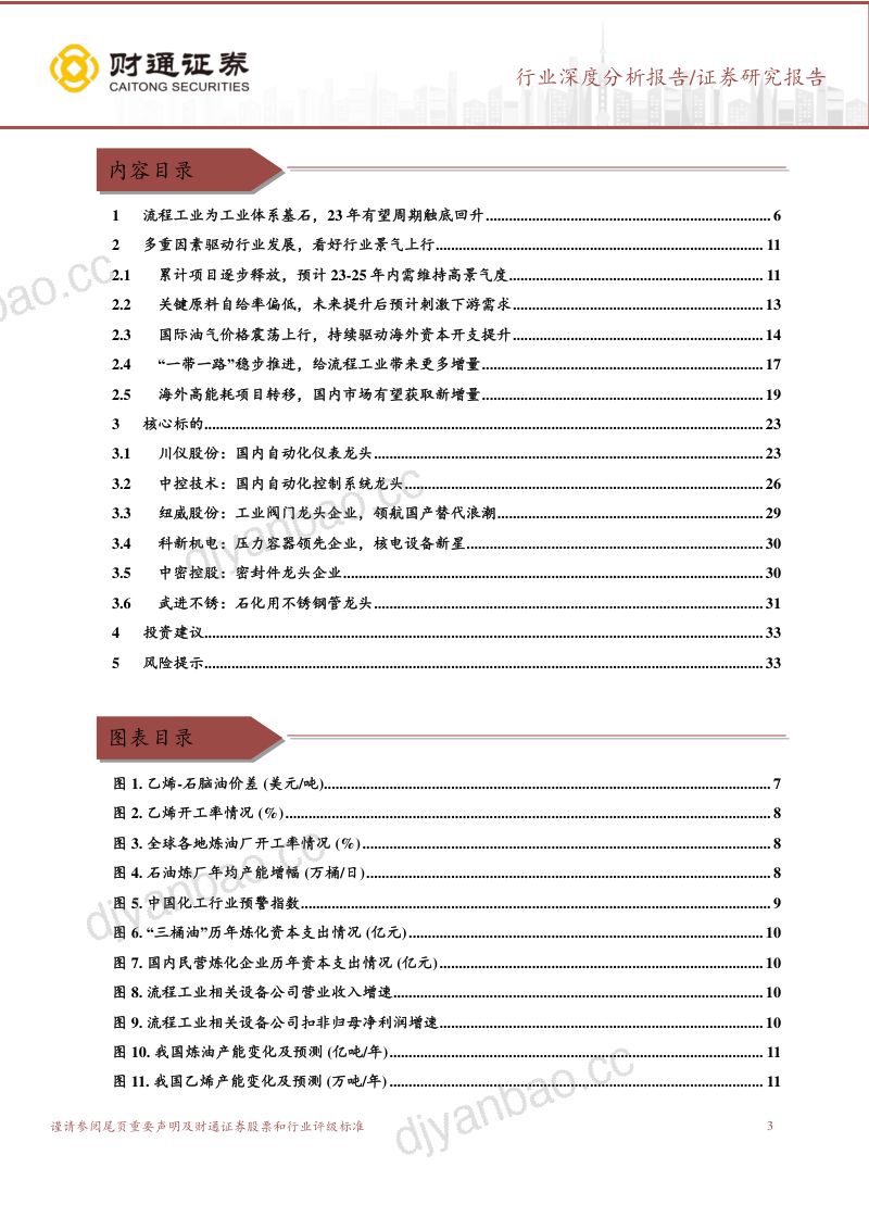 机械设备行业流程工业研究报告:流程工业为工业基石多因素推动行业上行-230526(34页) 第3页