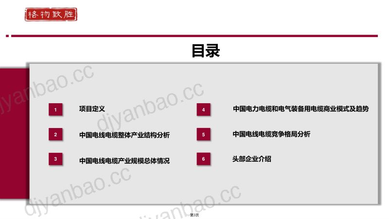 格物致胜：2023中国电线电缆市场白皮书（精华版）（37页） 第3页