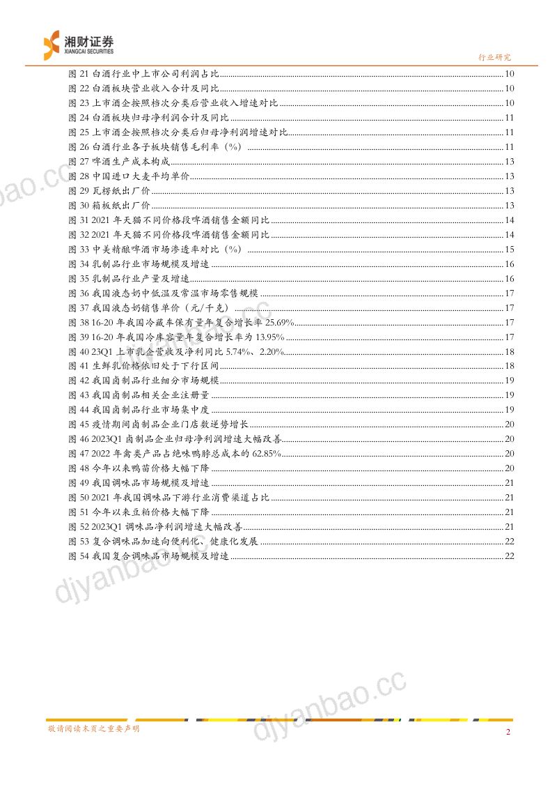 食品饮料行业深度报告:安全边际充足布局复苏主线-230626(27页) 第3页