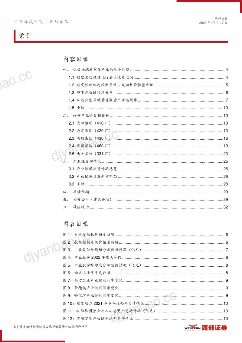 航空发动机行业深度报告:干将发硎有作其芒航发产业链22年数据分析-230717(33页) 第2页