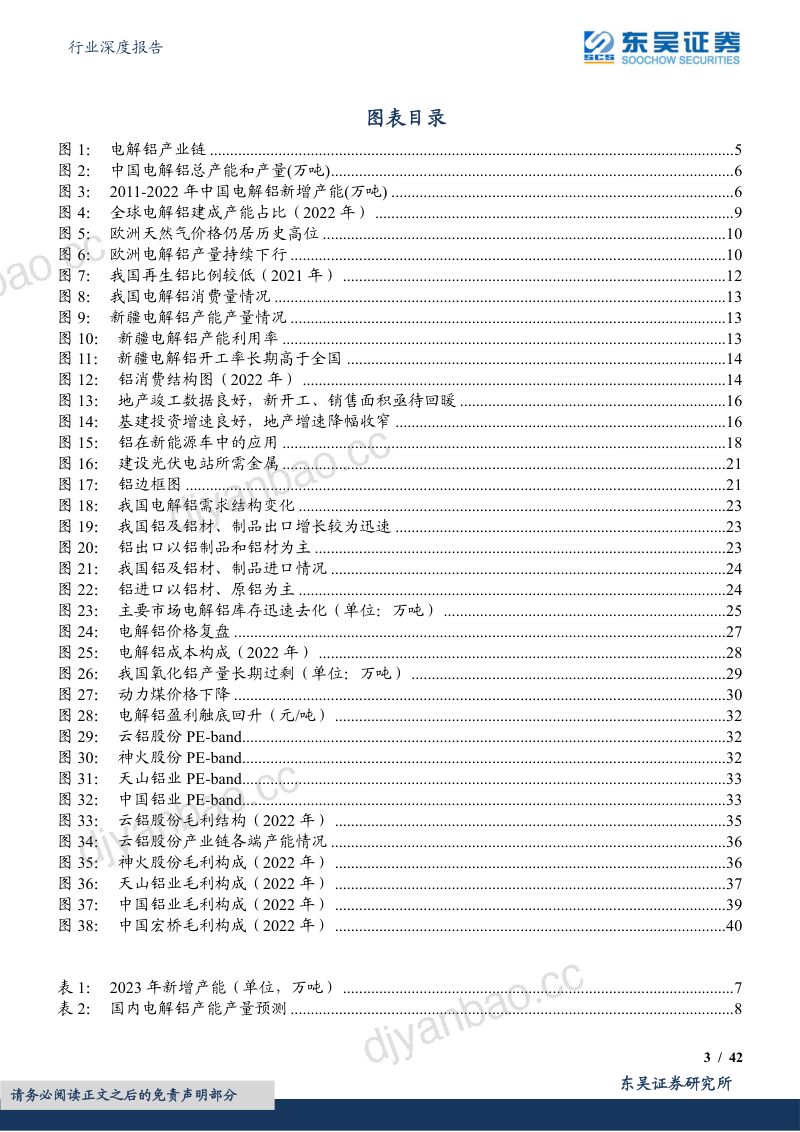 有色金属行业深度报告:电解铝供需与成本共振选股弹性先行-230815(42页) 第3页