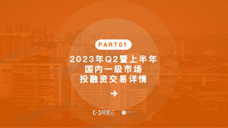 阿里云&IT桔子：2023年Q2暨上半年创业投资数据报告（43页） 第3页