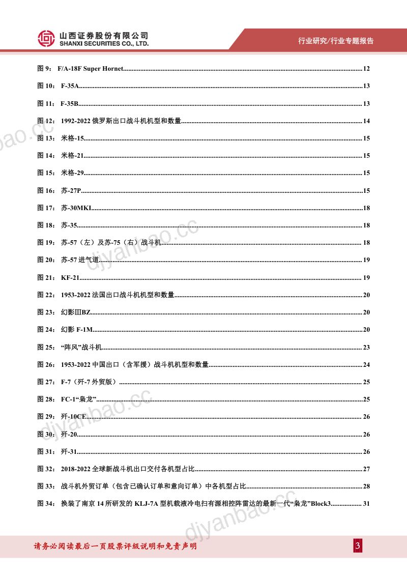 国防军工行业战斗机军贸专题报告:高强度竞争中异军突起中国战斗机迎来新机遇-230817(41页) 第3页