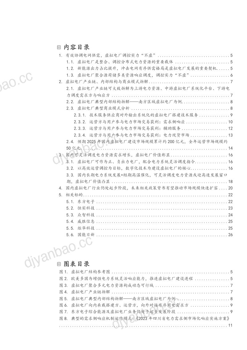 2023虚拟电厂产业链、商业模式及相关标的分析报告 第2页