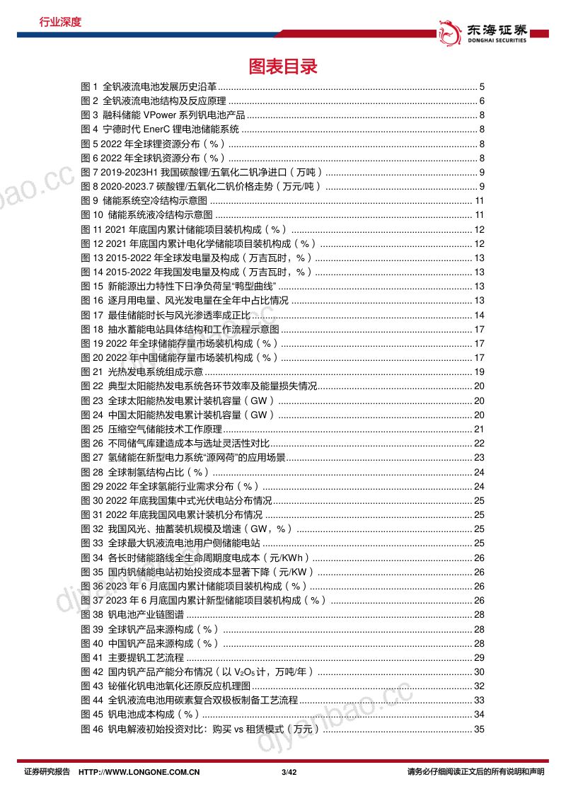 电力设备与新能源行业深度报告:长时储能东风起钒电需求待腾飞-231012(42页) 第3页