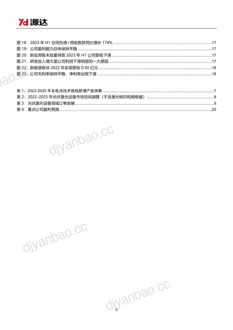 激光加工行业研究系列二:激光微加工新应用持续开发受益下游行业高速发展-231011(22页) 第3页