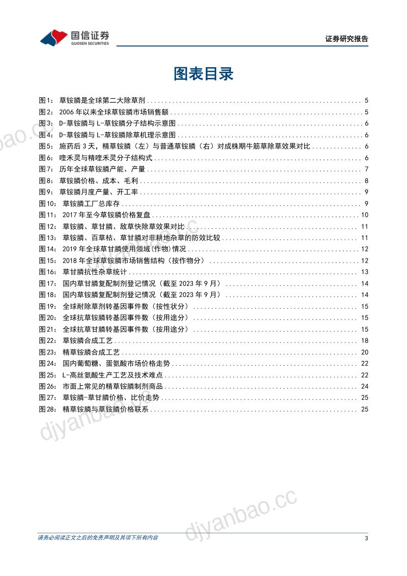 精草铵膦行业专题：减量增效、绿色环保的新一代除草剂-231013（27页） 第3页