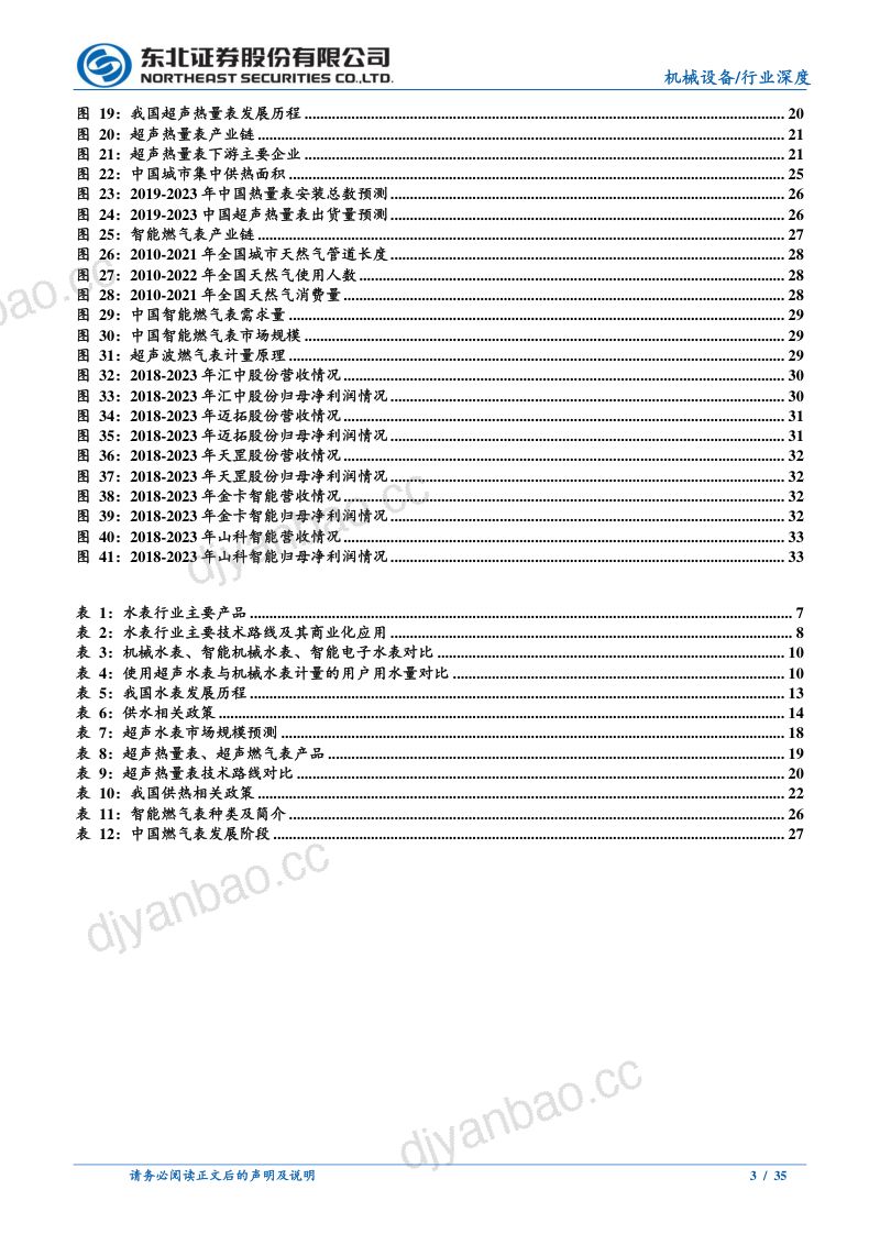 机械设备行业：超声计量仪表智慧城市下的新机遇-231104（35页） 第3页