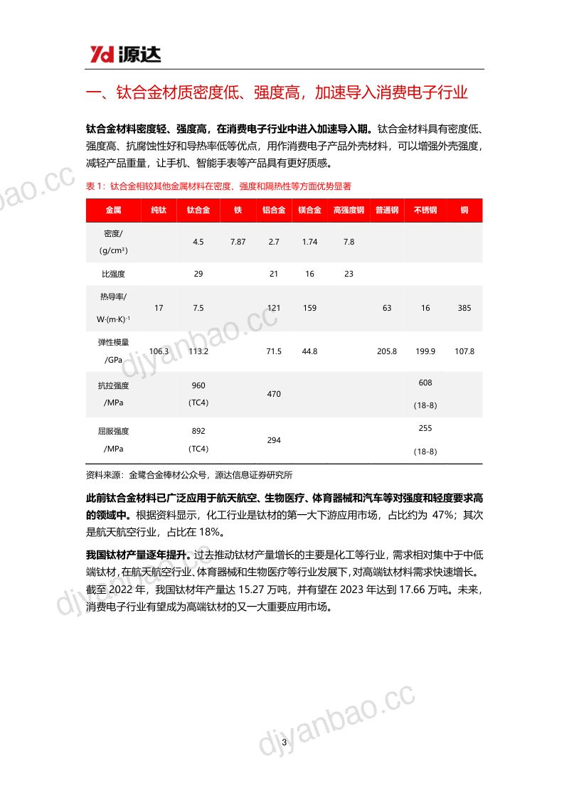 刀具行业专题研究系列一：钛合金材质加速导入手机行业打开专用刀具市场空间-231207（15页） 第3页