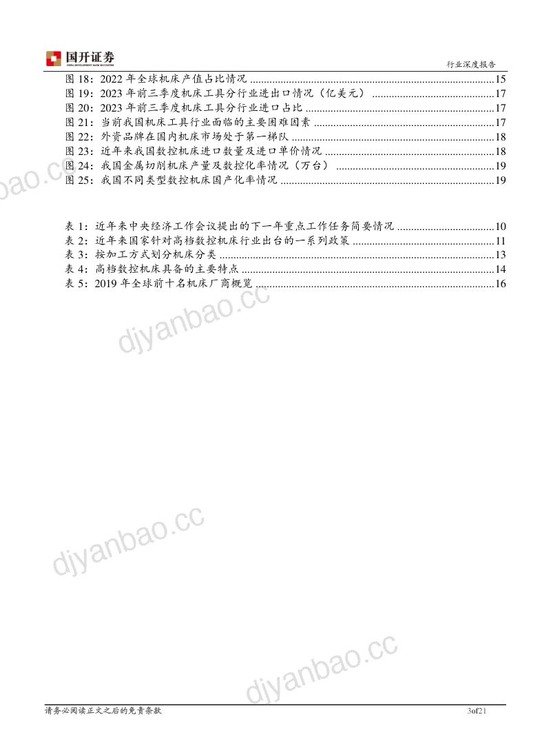 机械设备行业:高水平科技自立自强工业母机自主可控提速-231227(21页) 第3页