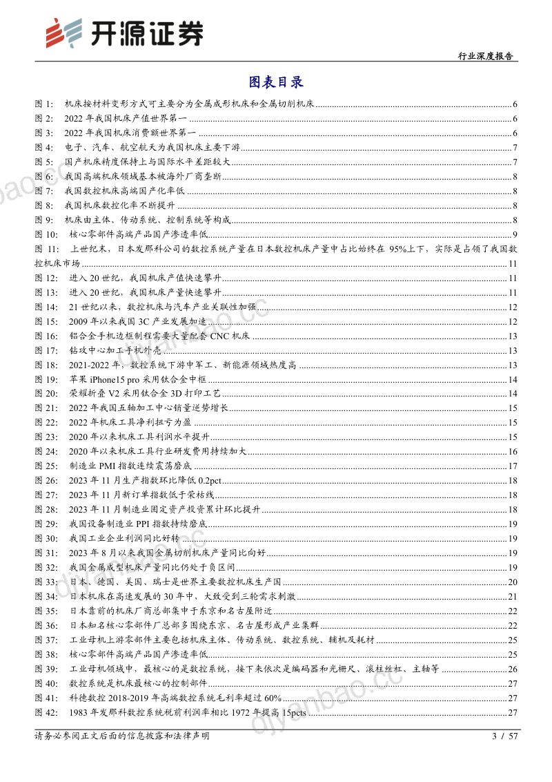 机械设备行业深度报告:工业母机高端加速突破产业未来可期-240103(57页) 第3页