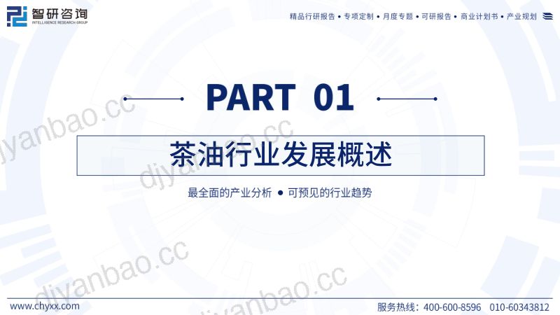 智研咨询:2023年中国茶油产业现状、问题及发展对策研究报告(59页) 第3页