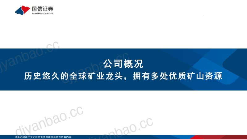 有色金属行业海外铜企专题2:自由港麦克莫兰(FCX.N)全球铜矿巨头并拥有优质金钼资源-240216(48页) 第3页