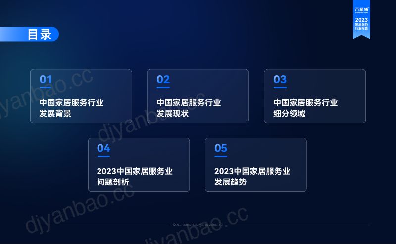 万师傅：2023家居服务行业洞察报告（79页） 第3页