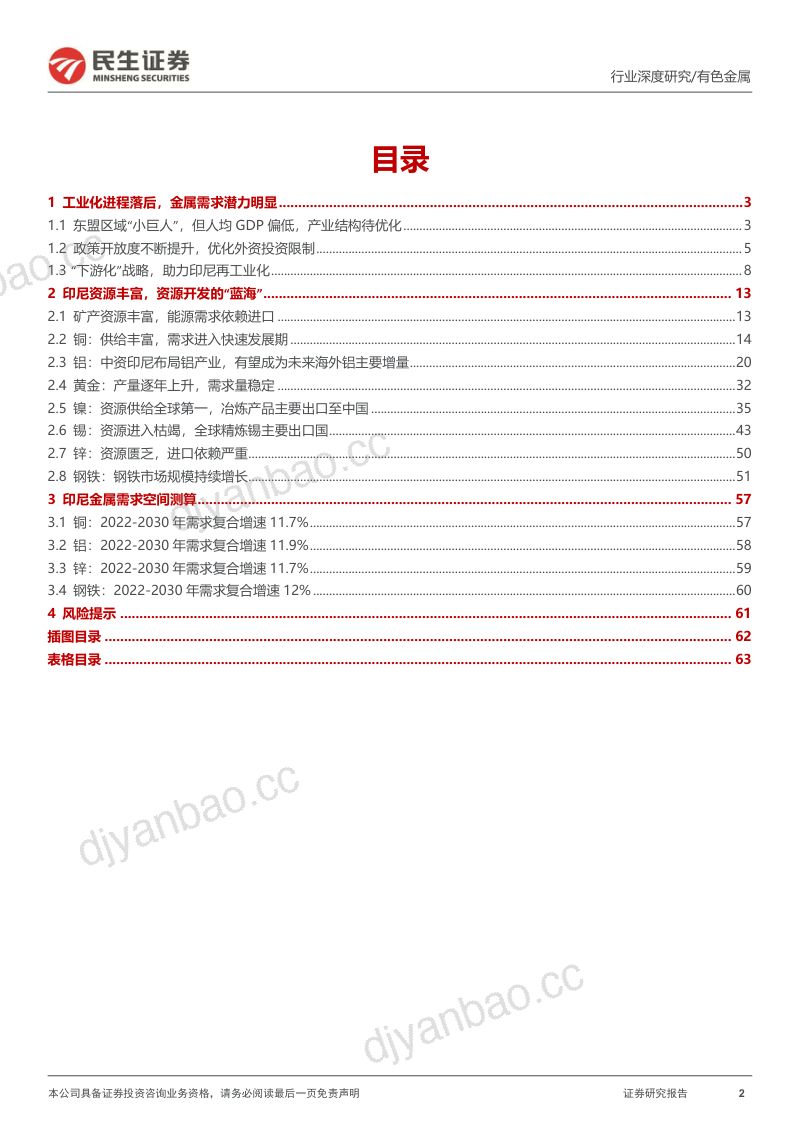 有色金属行业海外研究系列深度报告：印尼资源开发的“蓝海”-240423（65页） 第2页