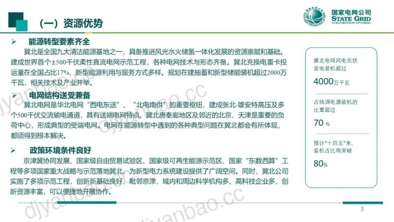 国网冀北经研院:2024张家口地区适应高比例新能源的送端新型配电网建设实践报告(31页) 第3页