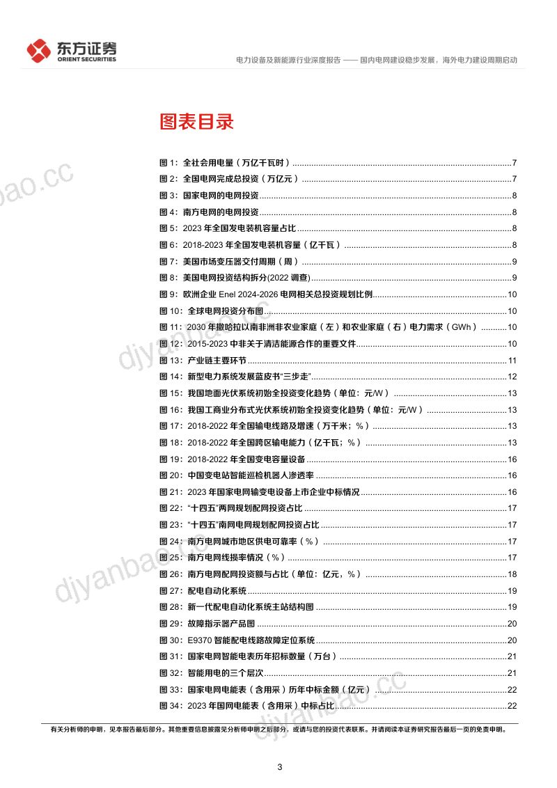 电力设备行业长期投资逻辑专题研究:国内电网建设稳步发展海外电力建设周期启动-240613(40页) 第3页