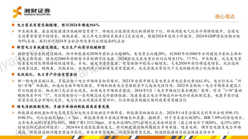 电力行业:电改深化电力资产价值重估-240628(40页) 第2页