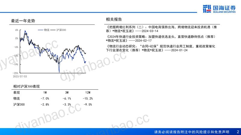 化工物流行业投资框架：周期风险或充分反映成长价值等待重估-240711（46页） 第2页