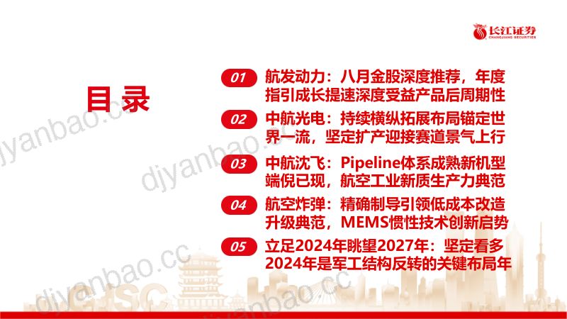军工行业:激浊扬清周观军工第77期先守空军产业链龙头白马的正-240728(51页) 第3页
