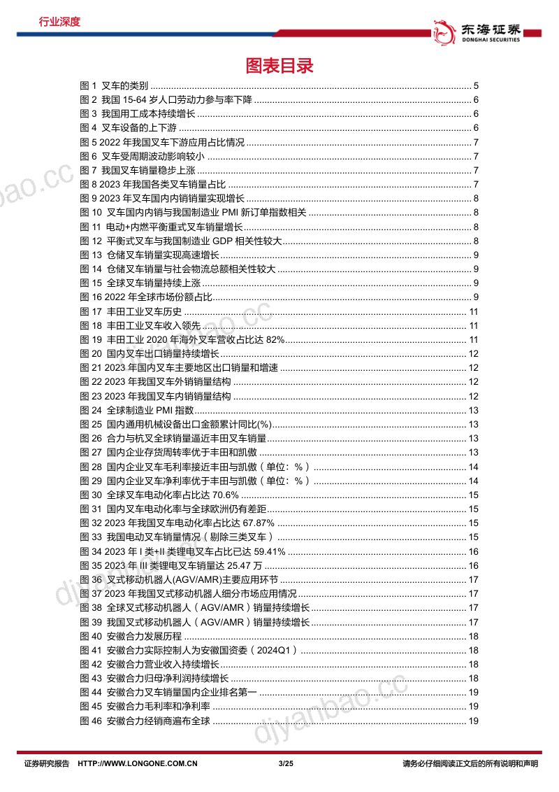 机械设备行业深度报告:国产叉车出海空间广阔锂电池+智能化有望重塑世界新格局-240729(25页) 第3页