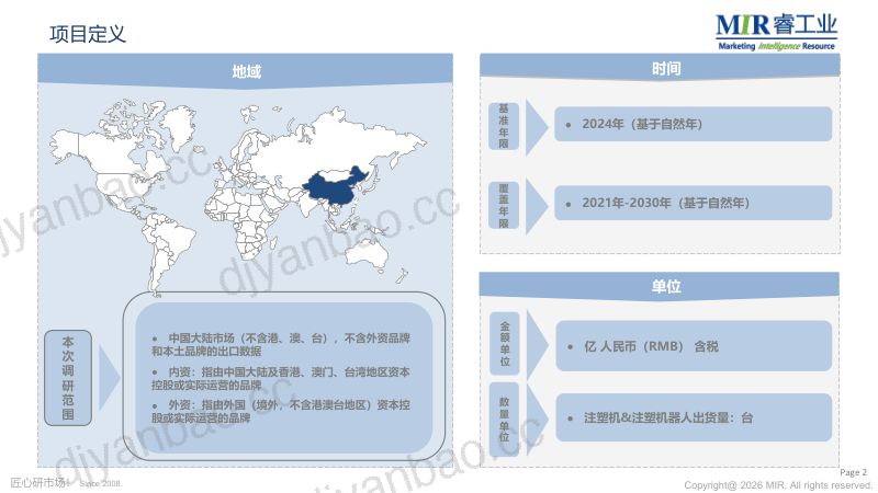中国注塑行业机器人深入洞察研究报告 第3页