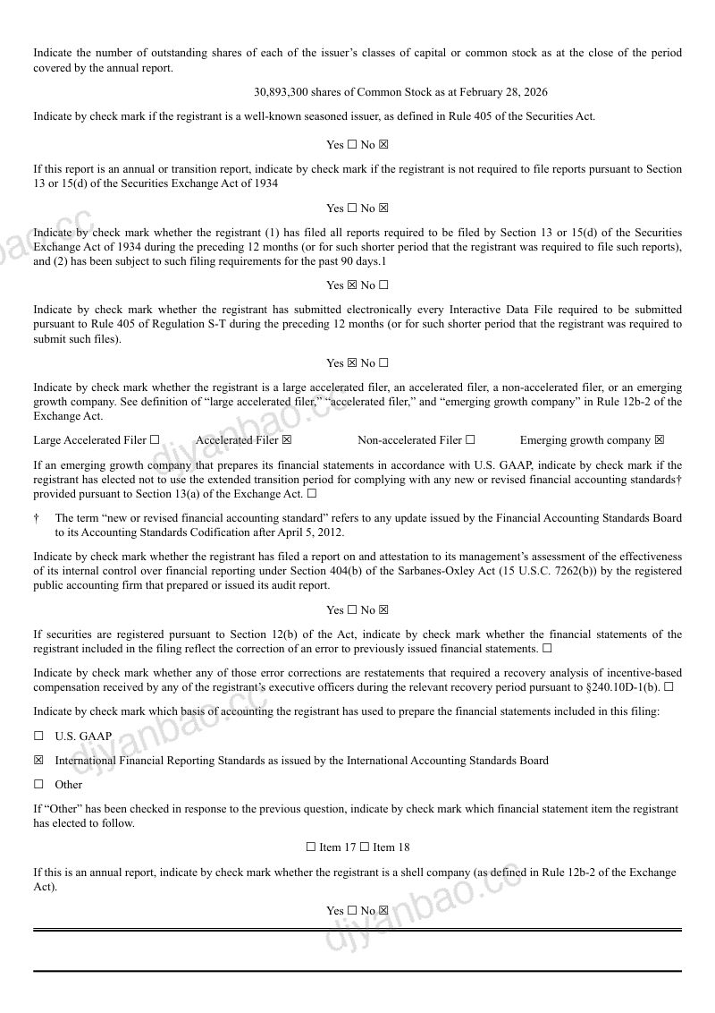 Karooooo Ltd 2026年年度报告和过渡报告 第2页