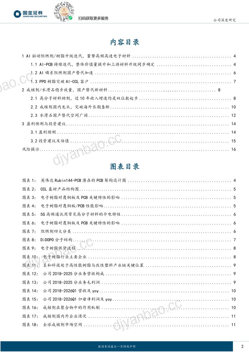 主业小而美,蓄势AI阻燃剂+AI树脂 第2页