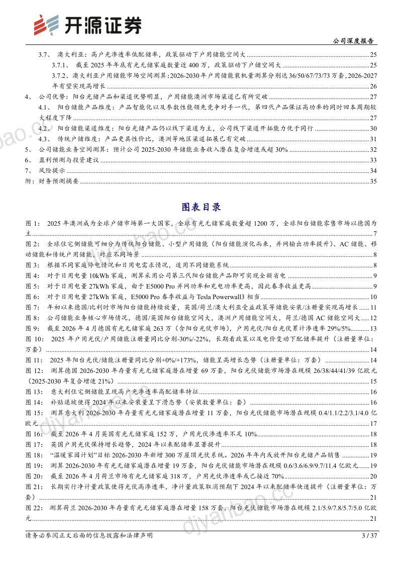 政策驱动中长期行业增长,公司阳台储能优势明显、户储渠道有突破 第3页