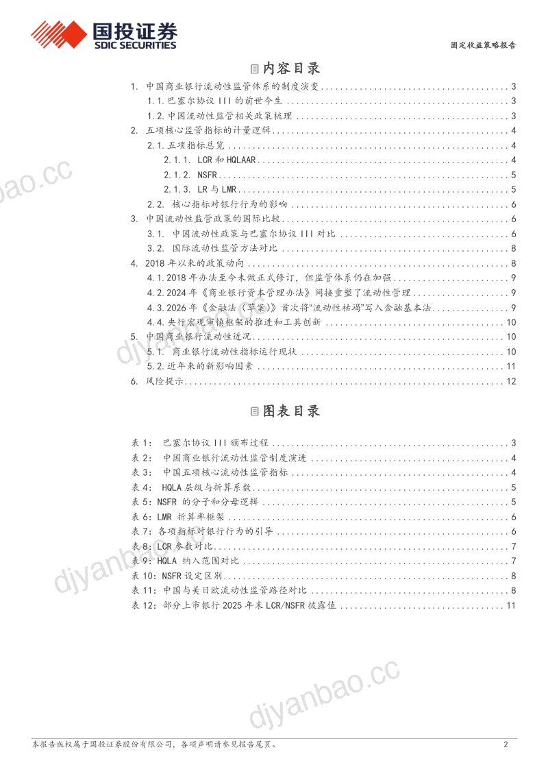 商业银行流动性监管框架解析 第2页