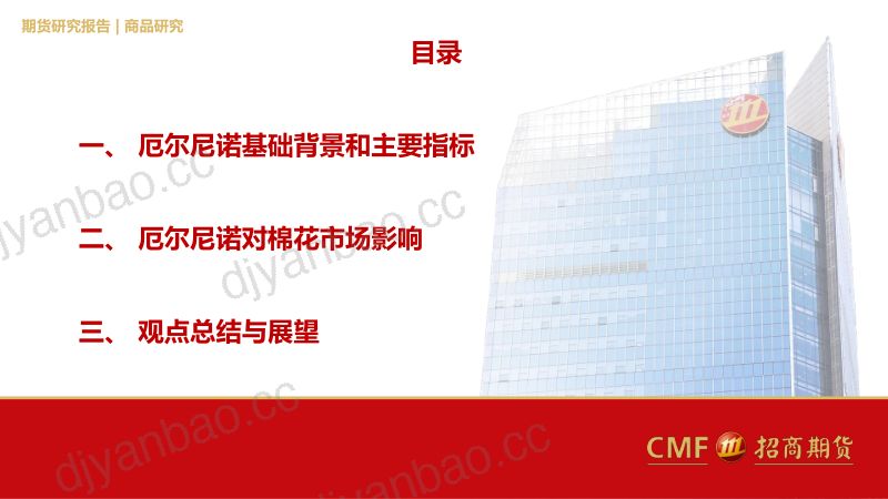 农产品棉花专题报告：厄尔尼诺对棉花市场影响 第2页