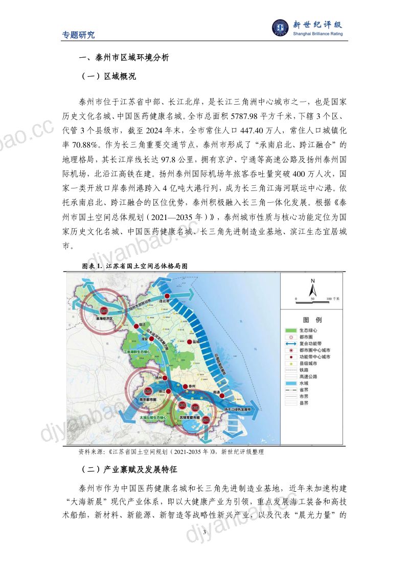 2025年城投债券新增及地方债务结构演变观察(泰州篇) 第3页