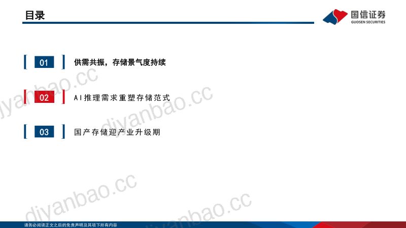 存储行业报告AI推理需求重塑存储范式,国产存储迎产业升级期 第3页